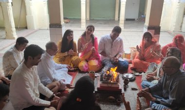 वेद सप्ताह परवान चढ़ा