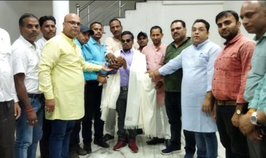 जिले के लिये गौरव की बात दृष्टिबाधित बालक कर रहा मिशाल कायम-अमित द्विवेदी