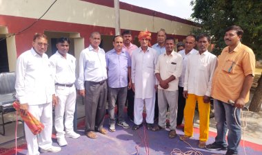 शीलगांव कलां में हुवा राजीव गांधी ग्रामीण ओलंपिक खेल प्रतियोगिता का हुआ शुभारंभ