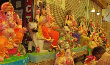 मूर्तियों पर भी दिखा महंगाई का असर : रिंकू पंडित KTG समाचार शिवपुरी एमपी