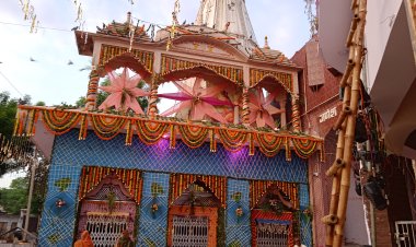 रिद्धि सिद्धि गणेश मन्दिर पर गणेश जन्मोत्सव के अवसर पर मेला भरा