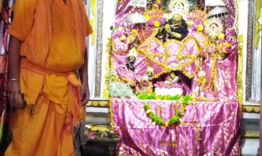 गोविंद देव जी मंदिर में राधा अष्टमी का पर्व बड़ी धूमधाम से मनाया