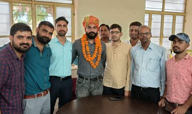 सैपऊ ब्लॉक से सांख्यिकी अधिकारी के.डी.चौधरी का स्थानांतरण