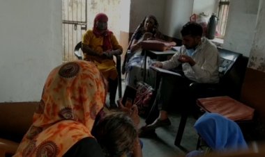 प्राथमिक स्वास्थ्य केंद्र कालवाडी द्धारा आंगनवाडी केंद्र नं. तीन सौंखर में सास बहू सम्मलेन आयोजित किया