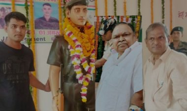 विधायक बाबूलाल बैरवा व कर्नल शैलेंद्र सिंह मौजूदगी में कार्यक्रम संपन्न हुआ