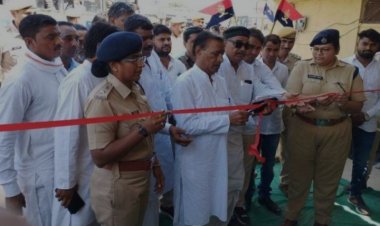पुलिस चौकी को मुख्यमंत्री ने बजट घोषणा में थाने में क्रमोन्नत करने की घोषणा की थी