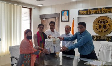 इंडियन रेड क्रॉस सोसाइटी सुलतानपुर द्वारा 51 अल्प आय वर्ग के लोगों को दीपावली का गिफ्ट वितरण किया गया।