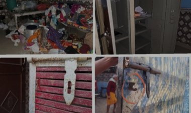 अजय किराना की स्टोर में बदमाशों ने दीवार तोड़कर हाथ साफ किया