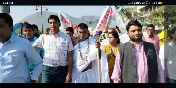 राजस्थान पटवार संघ 14नवम्वर से आया अनशन पर