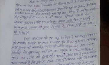 दिव्यांग महिला पहुंची कलेक्ट्रेट, शासकीय भूमि पर पड़ोसी ने बना लिया शेड को हटाया जाए
