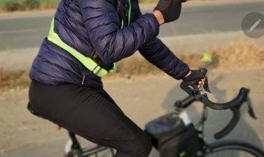 7 महीने 12 दिन में 10 हजार किमी सायकल चलाकर दिया स्वस्थ समाज व स्वच्छ पर्यावरण का संदेश