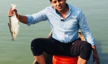 मत्स्य पालक श्री संदीप परदेशी ने पंगेशियस प्रजाति एवं मेजर कार्प कल्चर कर 111 मैट्रीक टन से अधिक मत्स्य उत्पादन प्राप्त कर 41 लाख रूपये शुद्ध आय प्राप्त की