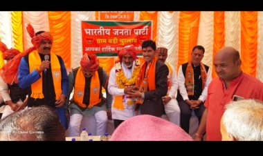 किसानों के हित में उत्कृष्ट कार्य करने पर युवा कृषक राजपूत हुए सम्मानित