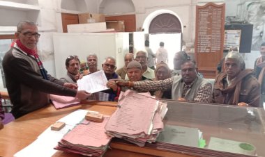 प्रदेश के किसानों की विभिन्न समस्याओं का समाधान हेतु दिया ज्ञापन