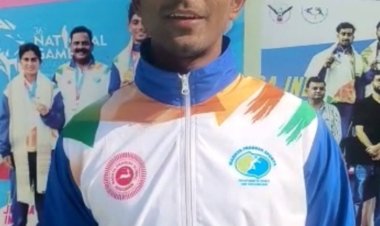 खेल विभाग द्वारा दी गई उत्कृष्ट सुविधाओं से साफ्ट टेनिस खिलाड़ी जय मीणा ने कई प्रतियोगिताओं में लिया भाग, जीते पुरस्कार ।