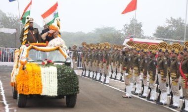 देवास जिले में उल्लास और गरिमा के साथ मनाया गया गणतंत्र दिवस।