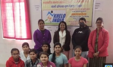शास. कन्या महाविद्यालय में खेलकूद गतिविधियां एवं परिचर्चा का आयोजन हुआ