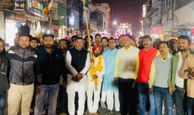 धनगर गारी गुर्जर समाज ने आराध्य देव श्री देवनारायण जी के जन्मोत्सव पर निकाली शोभायात्रा