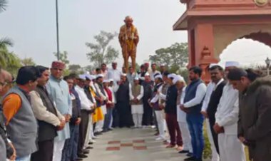 शहर कांग्रेस ने मनाई राष्ट्रपीता महात्मा गाँधी की पुण्यतिथि