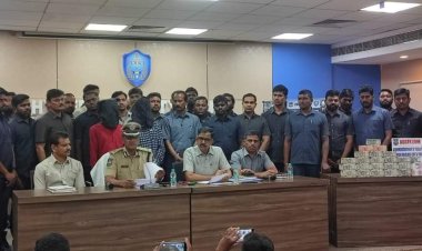 हैदराबाद सिटी पुलिस नॉर्थ जॉन कमिश्नर टास्क फोर्स प्रेस मीट