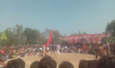 नगर पंचायत परशदेपुर में विराट दंगल का आयोजन किया गया