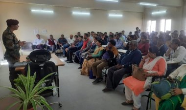 आईटीआई कॉलेज देवास में सेना में अग्निवीर भर्ती प्रक्रिया के संबंध में कार्यशाला हुई आयोजित