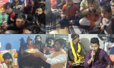 सुंदरकाण्ड पाठ एवं राष्ट्रगीतों से शहीदों को श्रद्धांजलि देते हुए मनाई स्व. बैरागी की पुण्यतिथि
