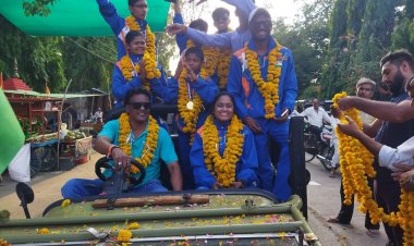 स्पीड स्केटिंग एवं रोलर बास्केटबॉल टीम इंडिया ने नेपाल मे स्वर्ण पदक जीता