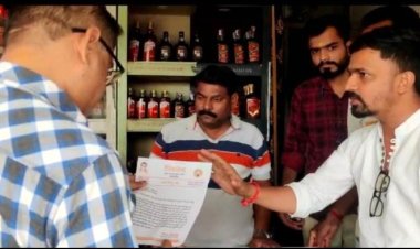 शराब की दुकान से परेशान इटावा के रहवासी- शिवसेना यूबीटी
