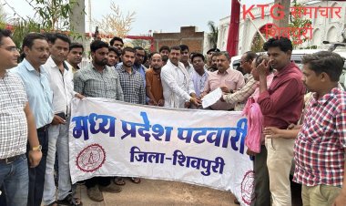 शिवपुरी: तात्या टोपे पार्क में संपन हुई मध्य प्रदेश पटवारी संघ की मीटिंग।