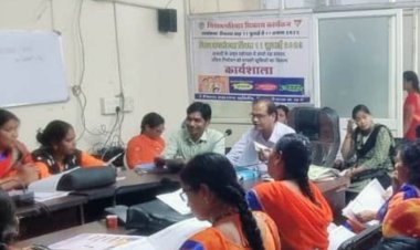 जिला अस्पताल देवास में मिशन परिवार विकास कार्यक्रम अंतर्गत कार्यशाला आयोजित