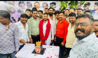 संस्था राम-राम के संस्थापक श्री पवार का जन्मदिवस शहर सहित ग्रामीण क्षेत्र में धूमधाम से मनाया गया