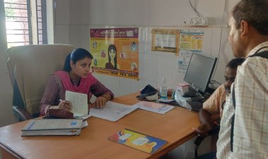 नायब तहसीलदार लंभुआ द्वारा सामुदायिक स्वास्थ्य केन्द्र भदैया का किया गया औचक निरीक्षण।