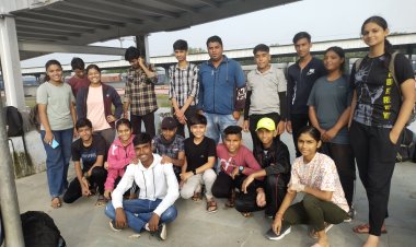 देवास टीम रग्बी फुटबॉल कार्निवाल मैं हिस्सा लेने के लिए भोपाल रवाना