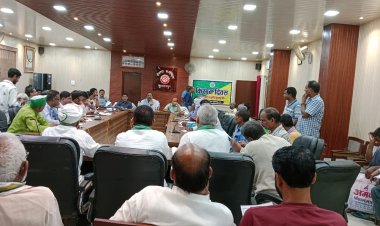 जिला विकास अधिकारी की अध्यक्षता में किसान दिवस का हुआ आयोजन।