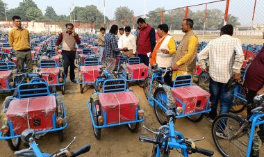 आगामी 25 नवम्बर को पंत स्पोर्ट स्टेडियम में दिव्यांगजनों को उपकरण वितरण कार्यक्रम की तैयारियों का लिया गया जायजा।