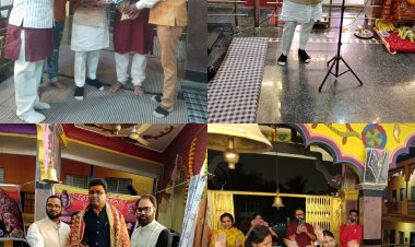 टॉपर्स फाउंडेशन मुंबई की टीम ने उज्जैन आकर किया सुंदरकांड व माता  का जागरण