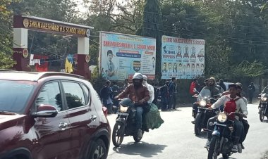 बच्चो की जान की बाजी लगाकर पडाई कराने  वाला महू का स्कूल श्री माहेश्वरी विद्यालय प्रिंसिपल लगातार  कर रहे लापरवाही
