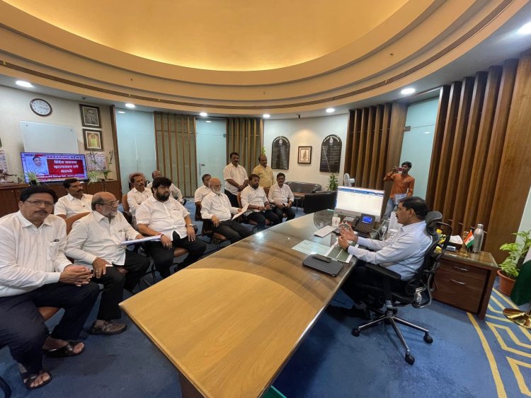 पावसाळी पुर्व कामाच्या अनुषंगाने नवी मुंबई महानगरपालिकेने केलेल्या कामा संदर्भात तसेच चुकीच्या निर्णयाला विरोध