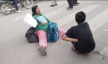 मेडिकल कालेज स्वास्थ्यकर्मियों द्वारा अभद्रता से पीड़ित महिला ने लगाए गंभीर आरोप।