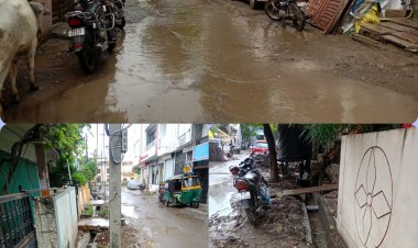 जनता तृस्त और पार्षद जी मस्त
