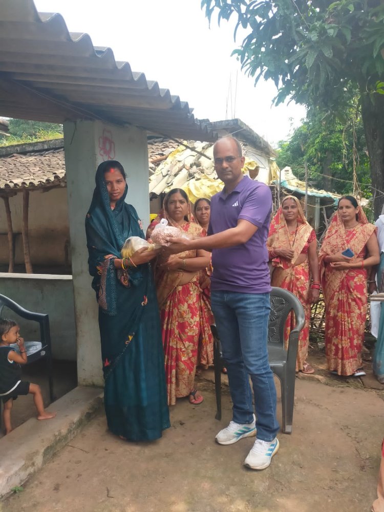 महिला बाल विकास अधिकारी ने किया आंगनवाड़ी केंद्रो का रूटीन निरीक्षण