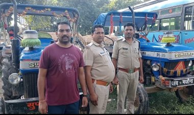 अवैध रेत कारोबार पर जियावन पुलिस का शिकंजा