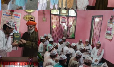 बांग्लादेश से होते हुए आसाम पहुँचने पर सूफ़ी संत सैय्यद नज़र अली बाबा का हुआ इस्तक़बाल