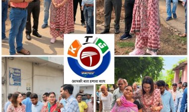 नगर निगम आयुक्त ने किया निगम के विभिन्न वार्डो का भ्रमण