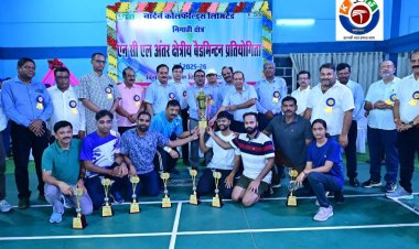एनसीएल निगाही में अंतर क्षेत्रीय बैडमिंटन प्रतियोगिता सम्पन्न