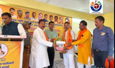 मध्य प्रदेश के संत शिरोमणि श्री गुरु रविदास विश्व महापीठ के जिला अध्यक्ष नियुक्त हुए राकेश वर्मा