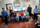 कलेक्टर ने दिव्यांग बच्चों के छात्रावास में कौशल विकास हेतु उपलब्ध कराया कंप्यूटर सिस्टम