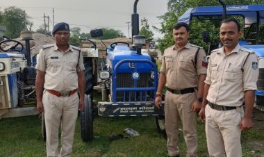 खुटार चौकी प्रभारी के कड़े निगरानी पर पर रेत माफिया में मचा हड़कंप