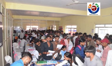 रोजगार मेले में 469 आवेदको का हुआप्रारंभिक चयन